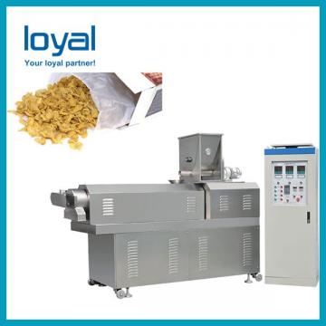 Small capacity corn pops cereal making machine extruder corn flakes production equipments