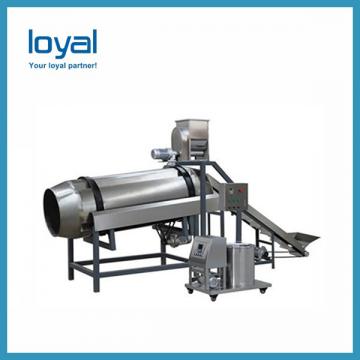 Negotiable molds Screw extruding Long floating time extruded fried pellets food machines with ISO & CE
